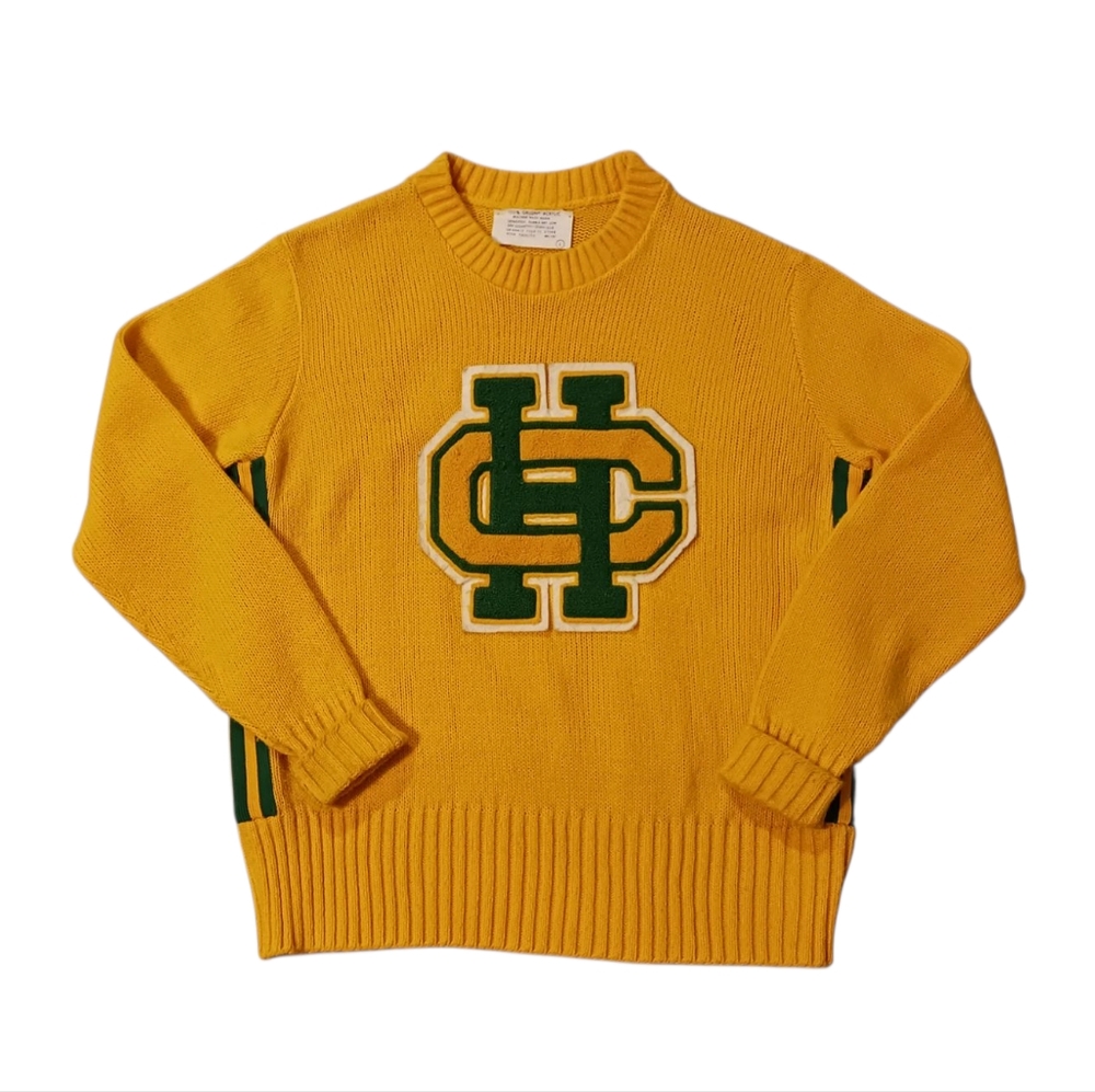 70's Holy Cross "Knights" H.S. Letterman Sweater (YL)